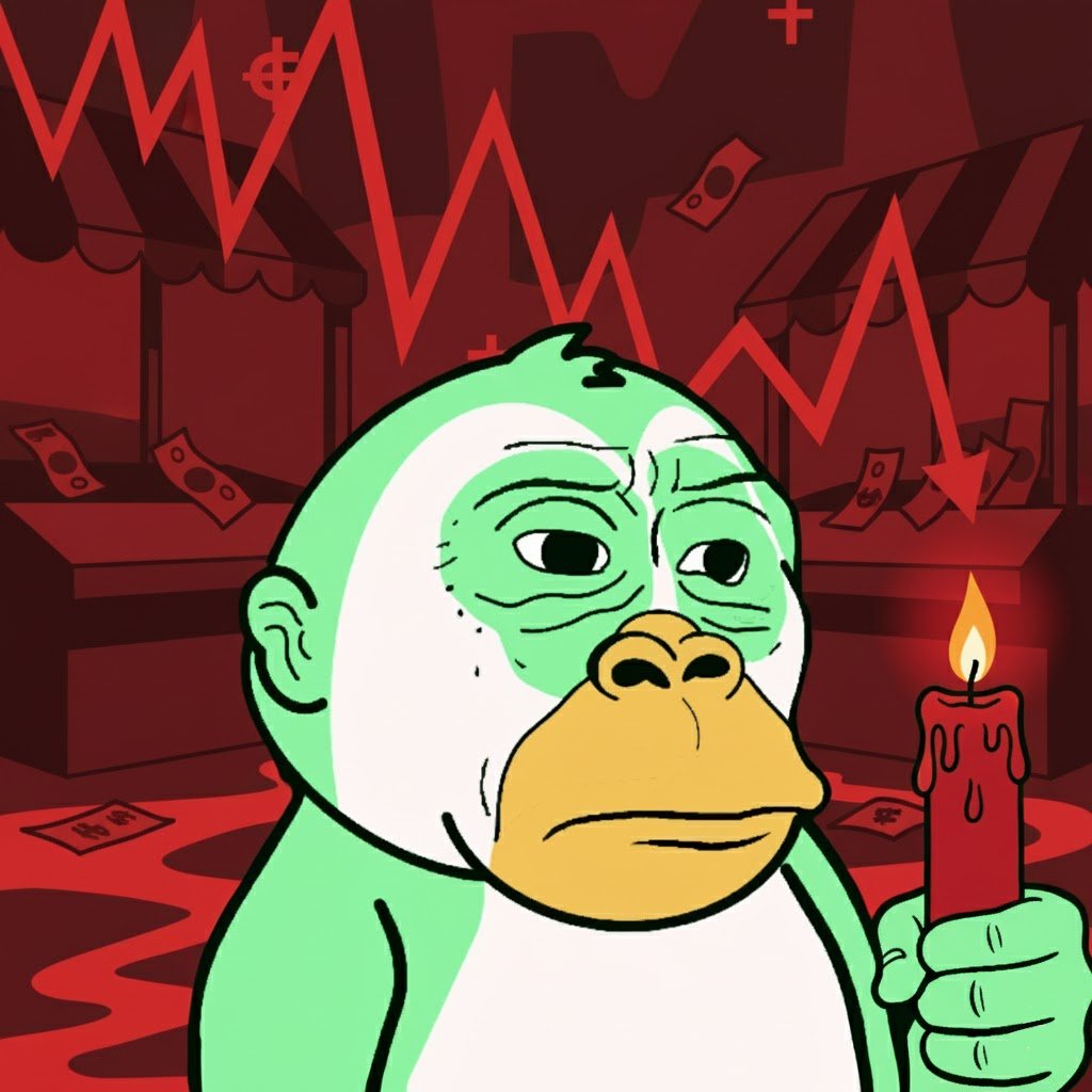 In darkness there is still light, if you can lose money then you can make money too. Never give up even when everything is red, find that fire inside you and make yourself proud. 

Gronke is doing the same too that is why $GRONKE will be a success. Just a matter of time 📈