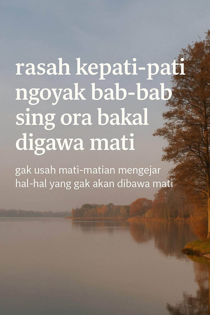 Filosofi Jawa tweet media