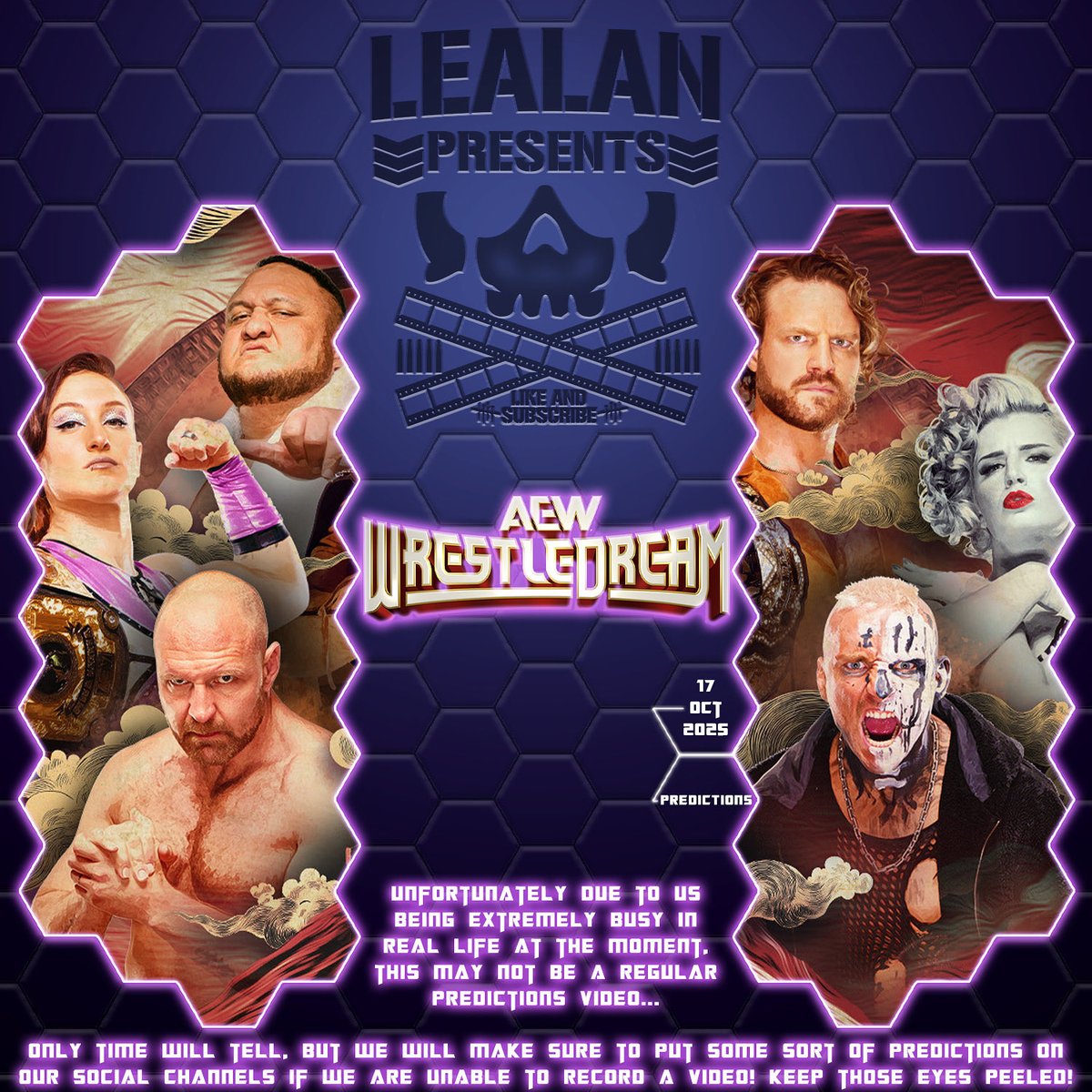 Mr_Ragles's tweet photo. We’re heading toward AEW WrestleDream! 💥
It’s a busy week, so a full predictions video might not happen — but we’ll still share our picks! 👀
Stay tuned & subscribe 👉 https://t.co/nrK4qRkCEI
#AEW #WrestleDream #AEWPredictions #LealanPresents https://t.co/KD6C3CUr3W