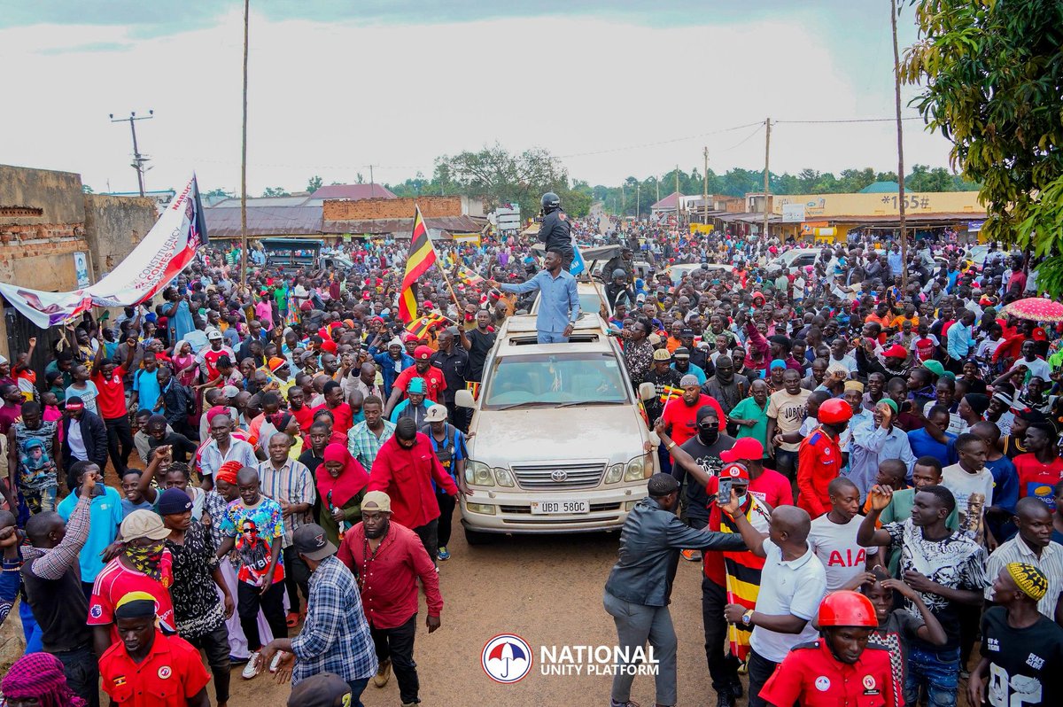 KlaUpdates's tweet image. Yesterday the the people of Butebo and Budaka warmly welcomed @HEBobiwine. #KlaUpdates