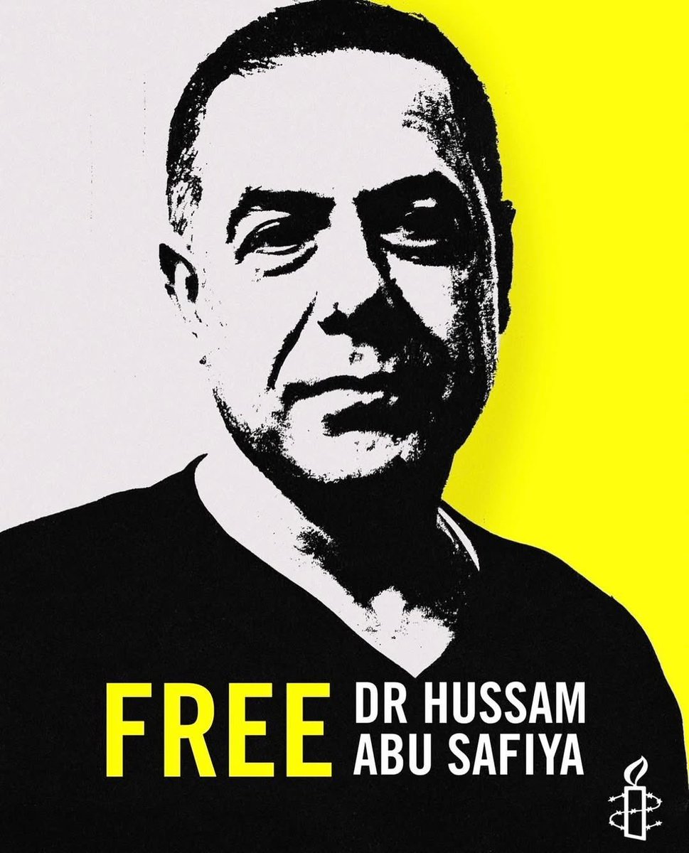 #FreeDrHussamAbuSafiya 
#FreeThemAll