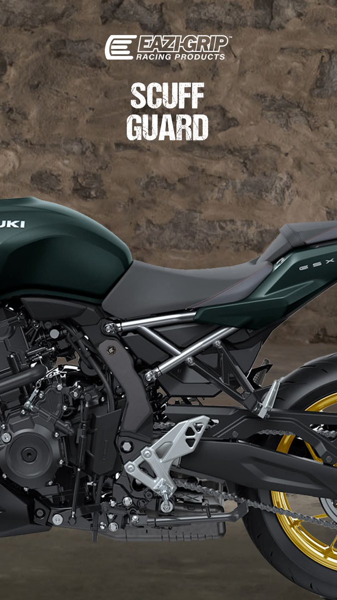 Powered by a 776cc crank parallel twin engine that's as smooth as their looks, the new Suzuki GSX-8T and 8TT deserve to be protected with our Tank Grips, Paint Protection Kits, Dashboard Protector and Scuff Guard Kit.

Order at eazi-grip.com/?s=gsx-8t&post…