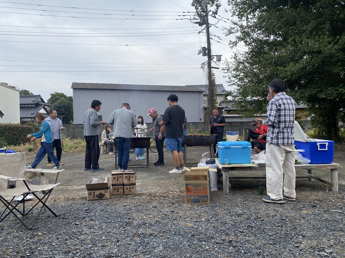 週末は地元親睦会のバーベキュー🍖
会計なんで、この後の精算が面倒臭い😅
