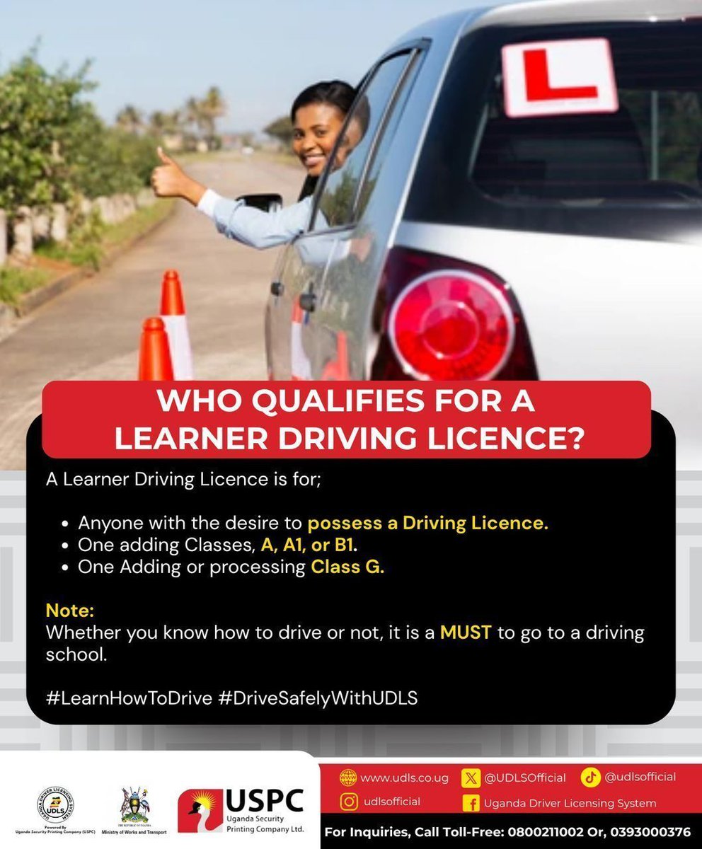 Uganda Driver Licensing System tweet media