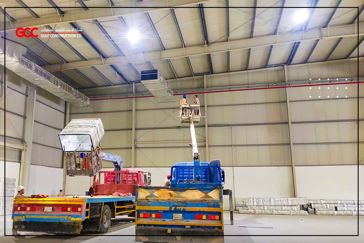 GulfConCompany's tweet image. Part of our ongoing Ductwork installation works at SNAM project, executed by our skilled technical team from Mechanical Section with precision and professionalism
At GCC, we are committed to delivering quality and efficiency in every project.
#GCC #RoyalCommissionForJubail