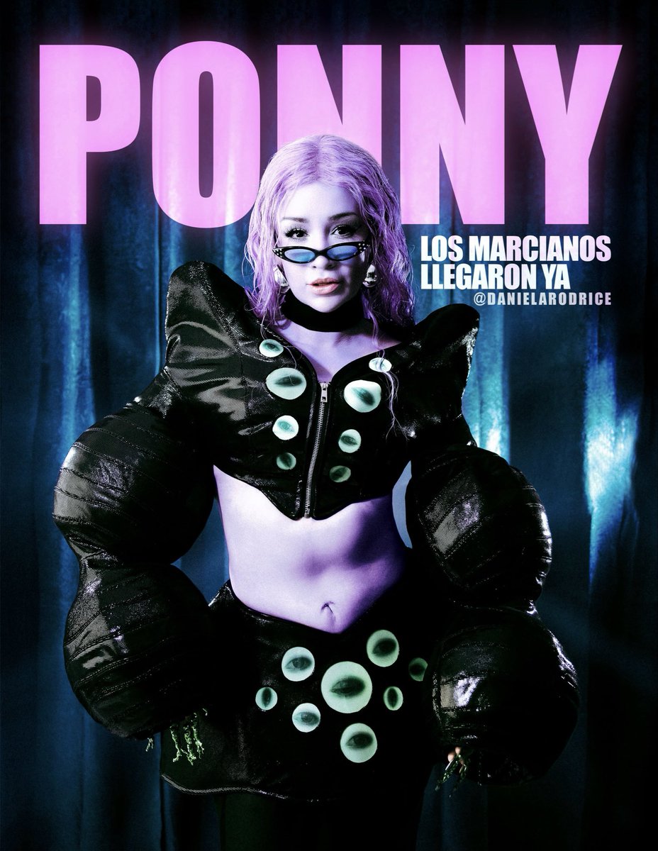 PONNYMAG's tweet photo. Los marcianos llegaron ya… y se ven espectaculares.
Talent: @danielarodrice Photo: @alexpalomeera
Producer: @sergcarvajal Hair: @velveetmuah
MUA: @fernandavelascoa.makeup
Stylist: @steph.abrajan Stylist assist: @davtach
Management: @stayonsocial @yisusarellano https://t.co/BVRzdxg206