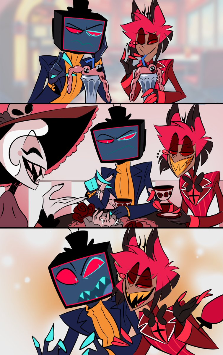 Gift for RoH

Smile my dear! It is a valuable tool!
It ensures no matter what comes your way, you're the one in control.

#radiostatic #hazbinhotelfanart