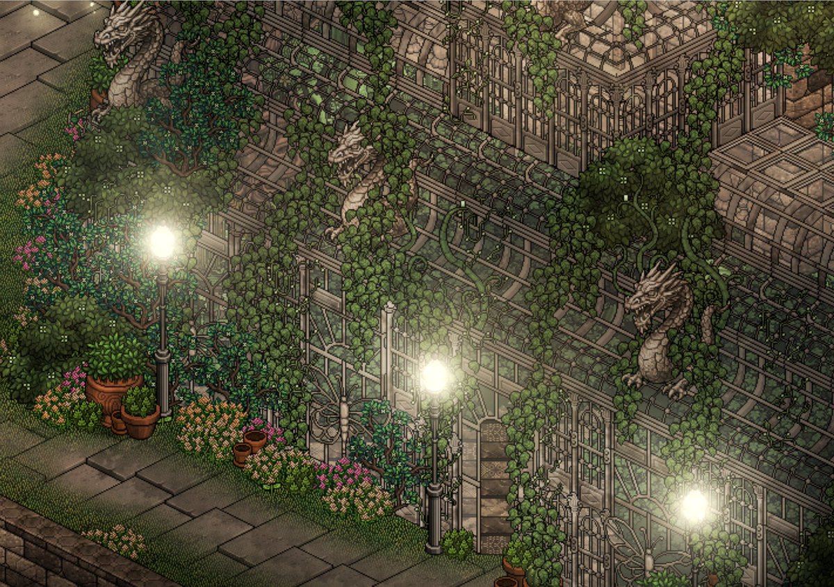 O que será que está acontecendo? Diofante ainda está aqui :D <3 #harrypotter #pixelart #hogwarts #estufas #herbologia <a href="/Tijdverdrijvert/">Timeturner Productions</a>