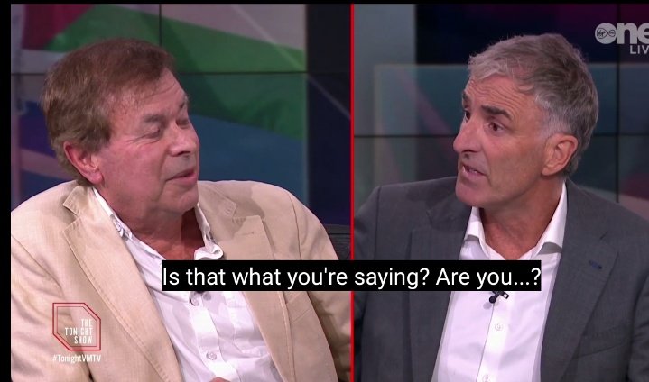JoeSeward1's tweet photo. It's not easy listening to @alan_shatter
proclaiming that
"There is no genocide." In essence @Alan__Shatter is immersed in that iconic river The Nile
Major DENIAL at that .
The ultimate genocide denier put in his place by @chrisandrews64
#TonightVMTV
#Aras25
#AlanShatter https://t.co/Lf77HZtCLx