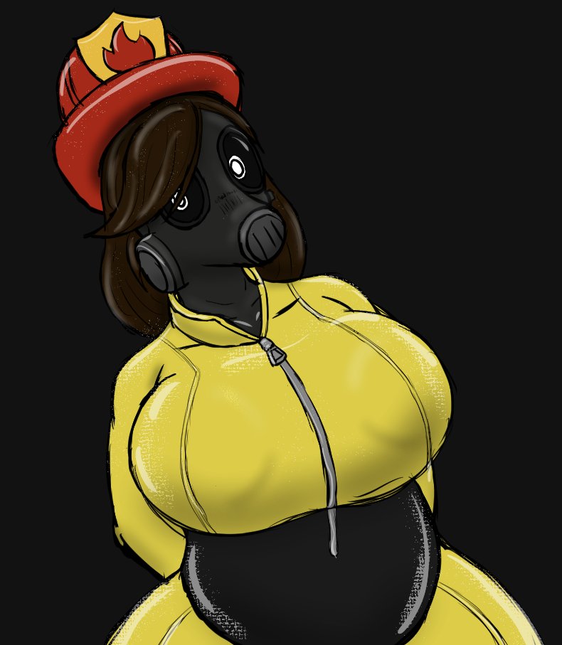 FatMuffinQueen's tweet photo. A little accurate pyro head practice featuring @CazzyFutaPyro 's Cazzie! https://t.co/Vh5cKWVlGv