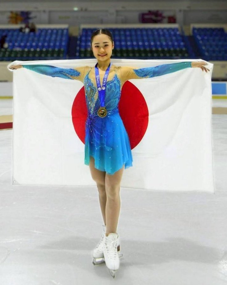 skatingjapan's tweet photo. ジュニアグランプリ第7戦アラブ首長国連邦大会が終了しました🇦🇪
上位の結果は以下の通りです
🏆男子シングル 🥉高橋星名
🏆女子シングル 🥇島田麻央
応援ありがとうございました🙌
詳しい結果はこちら
https://t.co/D5tOCLnYXa
#JGPFigure https://t.co/7lIlTaj0rb