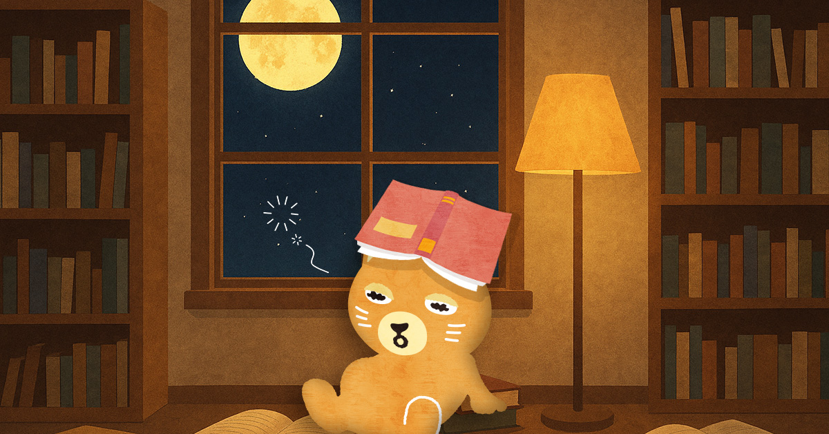 秋ってどうしてこんにゃに眠いニャ…？
ちょっとまぶたを閉じたつもりが朝ににゃってたニャ🙀

今夜こそ読書の秋をやりとげるニャ！📚

#10月 #秋 #にゃるほどにゃるほど