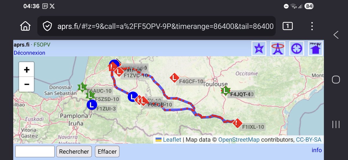 F5OPV's tweet photo. APRS LoRa SUD-OUEST FRANCE:
La couverture APRS/LoRa des  Pyrénées  de BAYONNE à PERPIGNAN est en bonne voie !
Bienvenue aux toutes nouvelles stations du Gers, de Haute-Garonne, d'Ariège et de l'Aude ! https://t.co/L6FyvYlpFD
