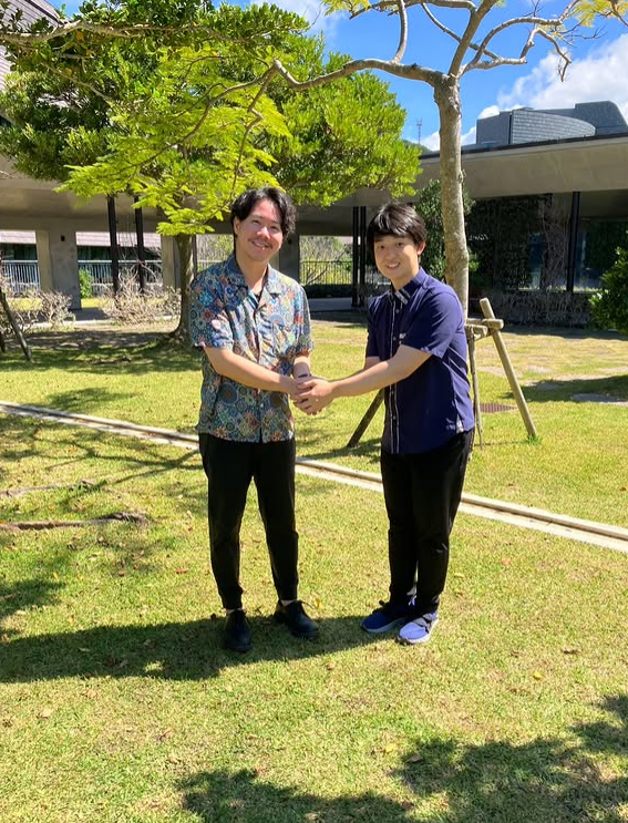 🌟新プラチナスポンサー発表🌟
#株式会社リンクス の 與那城将CEO が、iGEM沖縄のプラチナスポンサーとしてご支援くださいました！🎉
#沖縄の科学 を世界へつなぐ私たちの使命へのご賛同、心より感謝します🥭
#iGEMOkinawa #iGEM2025 #OIST #合成生物学 #沖縄 #マンゴー