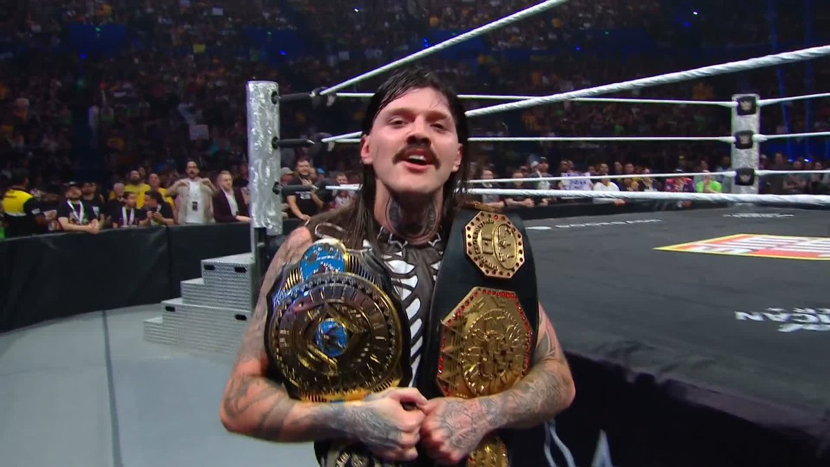steviebreech's tweet image. Intercontinental champion Dominik Mysterio vs Penta - WWE RAW 10/13/25 youtu.be/7iBq3M-izN8