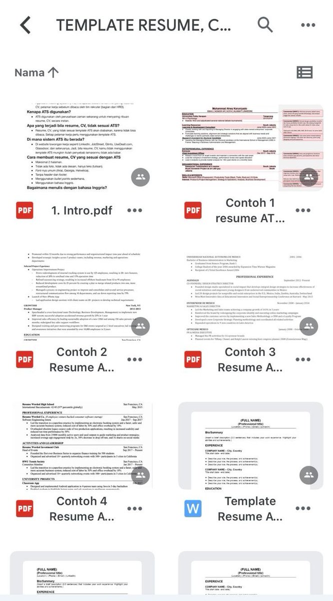 swanl1ke's tweet photo. halow yang lagi butuh template CV ATS FRIENDLY untuk kerja/magang sudah di approve orang profesional di bidangnya juga dan tinggal edit + apply, free surat lamaran kerja + bonus banyak🤩✨ bisa kesini ya https://t.co/YkRIFuVvdm
free guide book juga yaa✨
#templatecv https://t.co/WPHJ9cieA3
