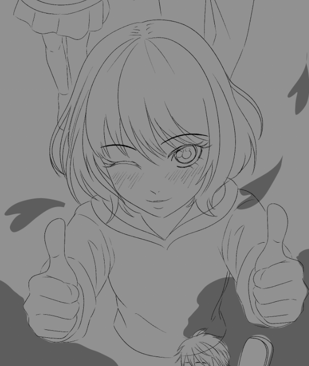 Sometimes my sketches pop off so hard holy CARP