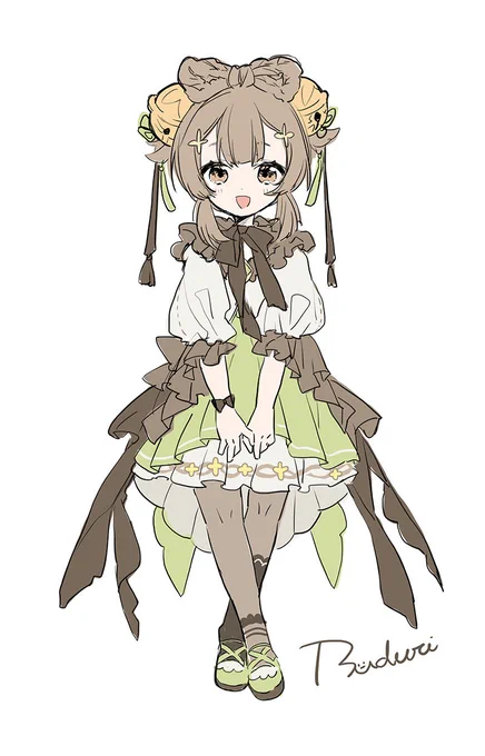 ふりふりおべべヨヨ らくがき