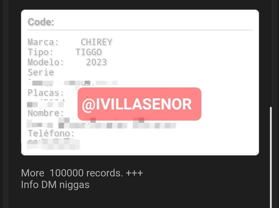 ivillasenor's tweet image. ⛔️ | Peligran datos de todos los clientes mexicanos de HDI Seguros
El grupo delictivo Mexican Mafia ha puesto a la venta una vulnerabilidad para extraer la información de automovilistas asegurados por @HDISegurosMex
Los datos expuestos no son menores. De acuerdo con la…