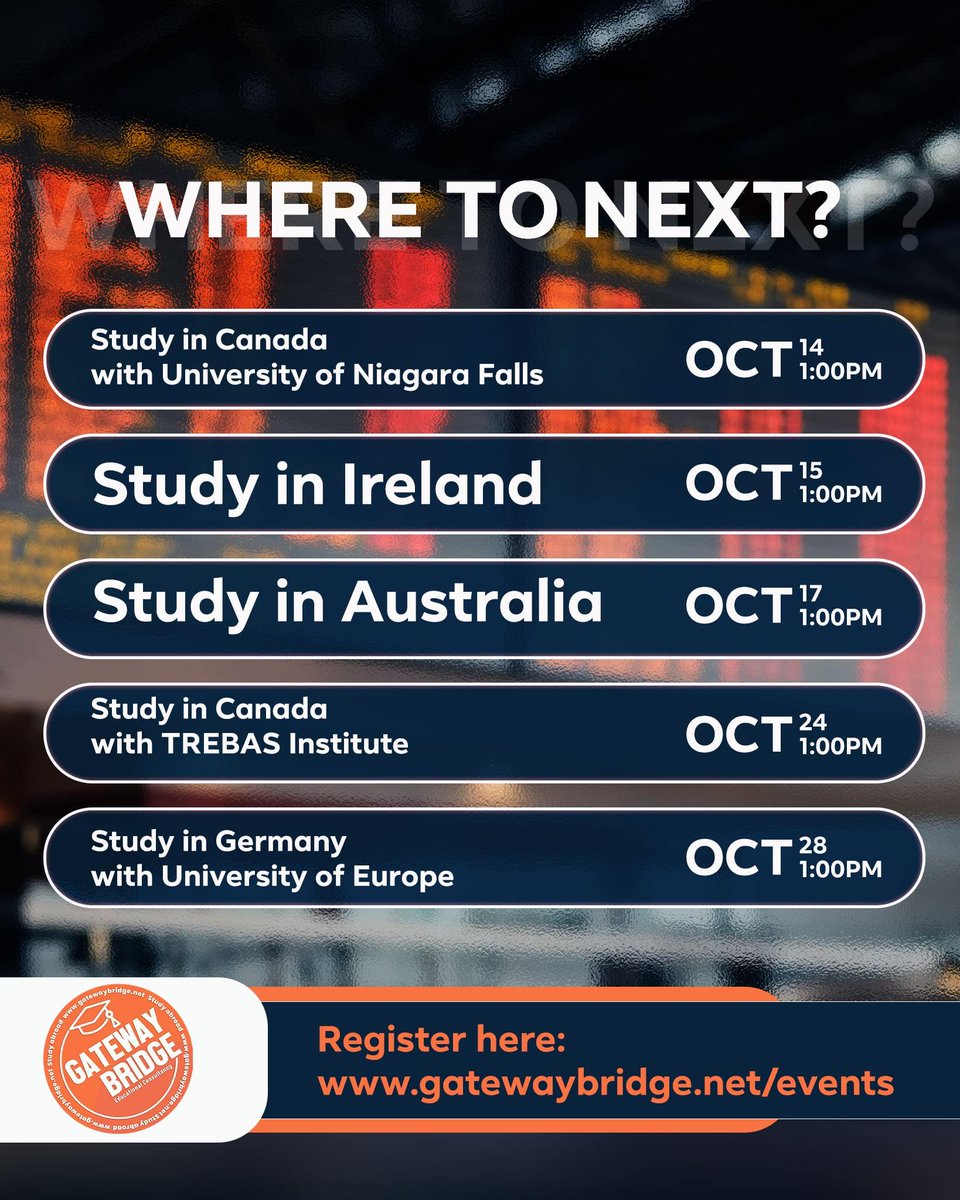 Most students follow the straight line. But let's be real: you're not "most students." You're ready for more.

Ready to map out your international future? Don't wait—register for your FREE session NOW!

gatewaybridge.net/events

#StudyAbroad #InternationalStudents