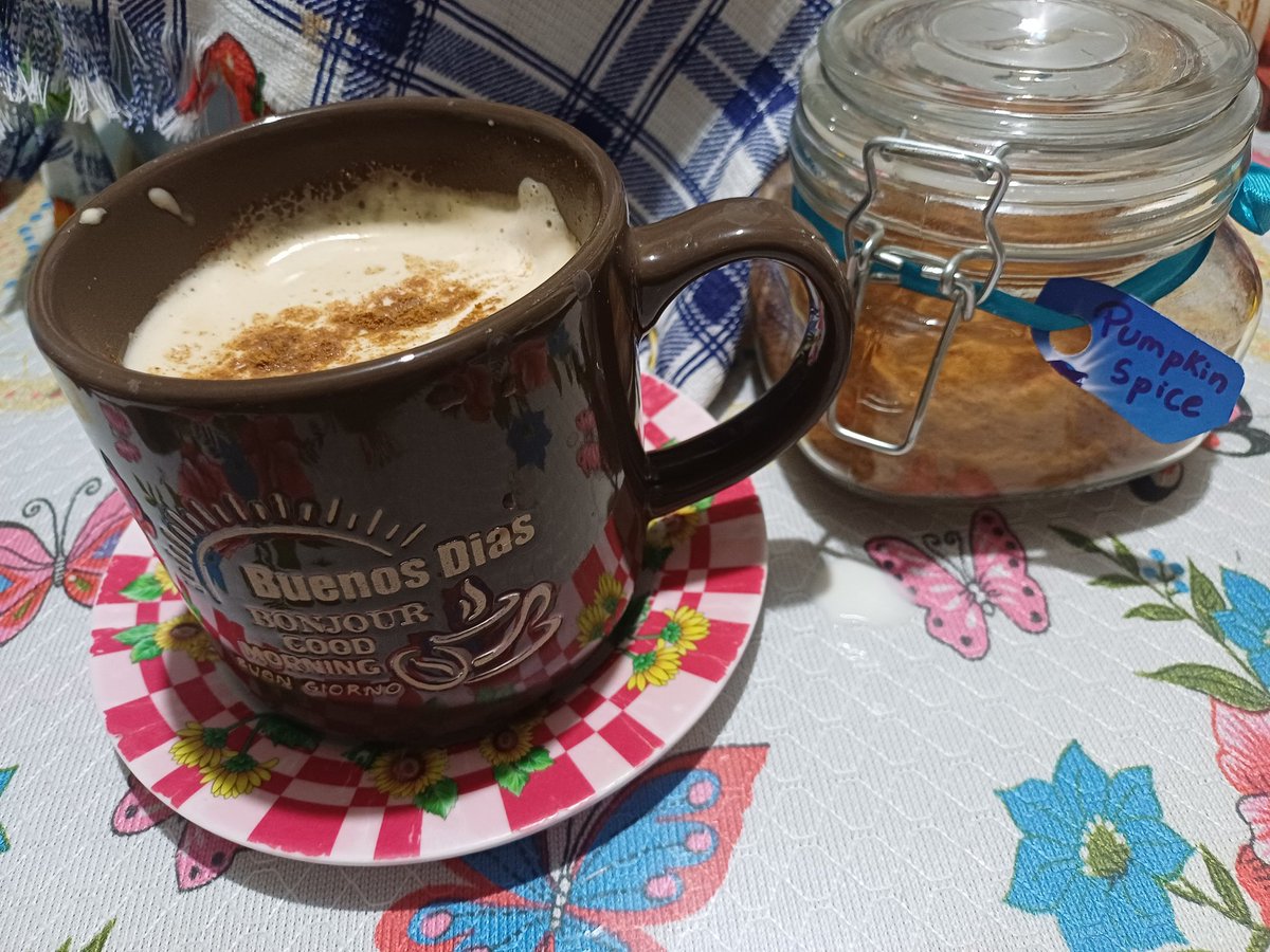 El respectivo☕️☺️🍂🍁
