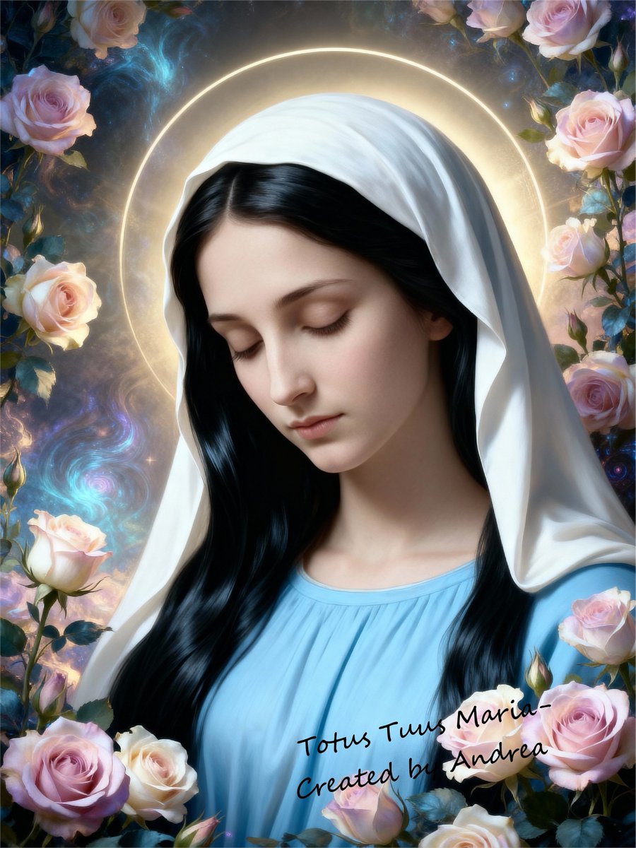 AndreaReflects1's tweet image. -Saint Bernard of Clairvaux-
“Let us then cast ourselves at the feet of this good Mother, and embracing them let us not depart until she blesses us, and accepts us for her children.”