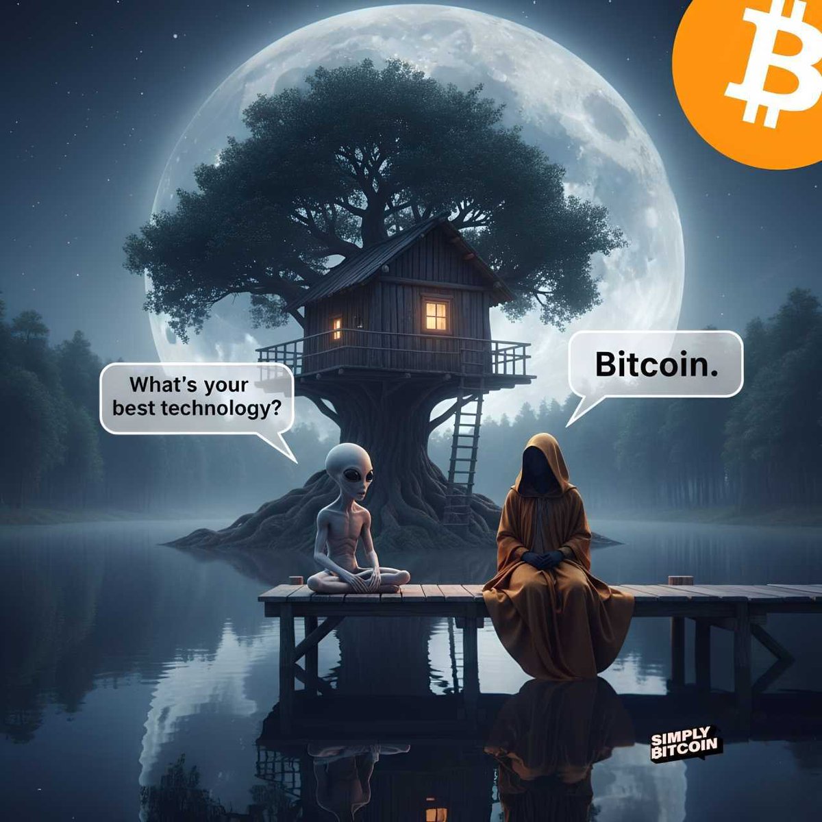 SimplyBitcoin's tweet image. Bitcoin is the best technology ⚡️