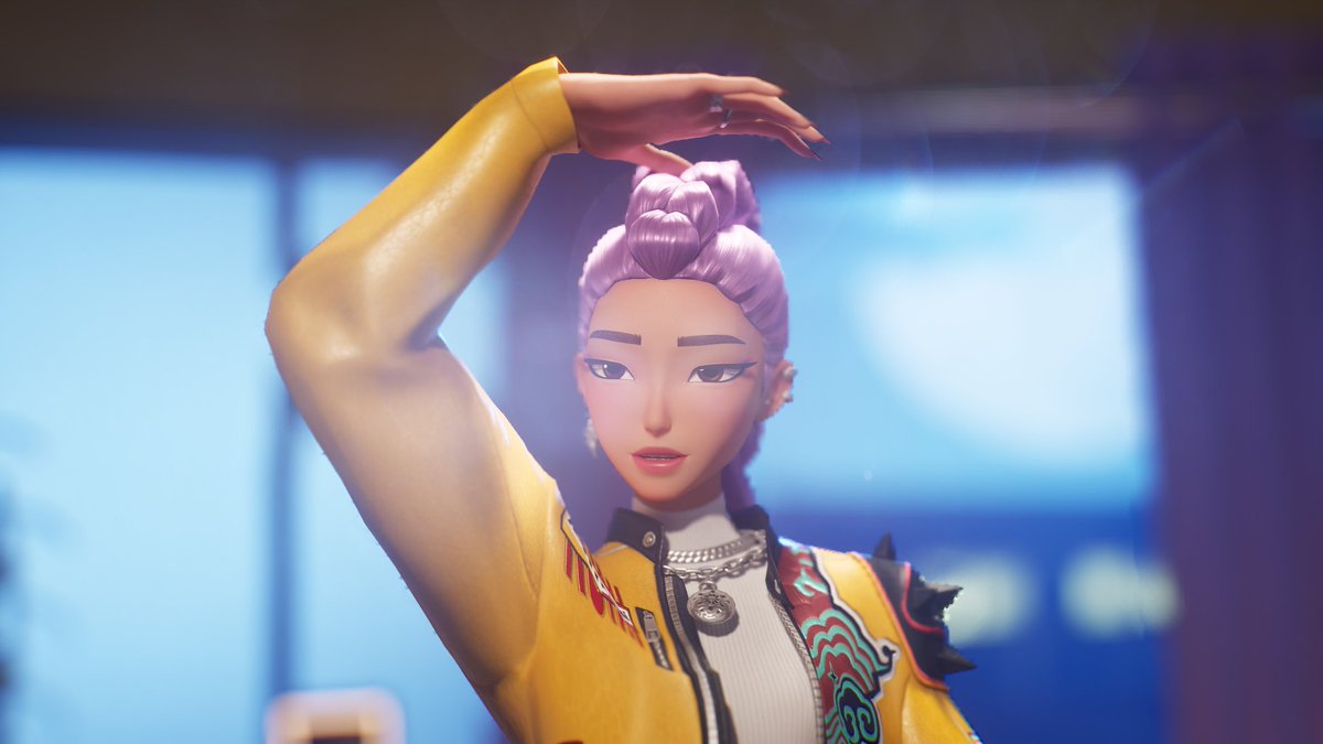 Workin on a potential #Fortnite #KpopDemomHunters Sequence/Experience. Here are a few screenshots.