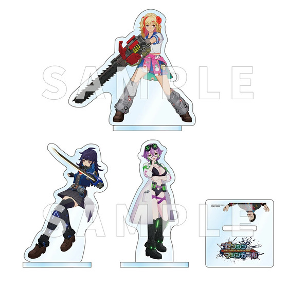 📢締切間近 ＼ 「ゼンシンマシンガール アクリルスタンド(全3種)」は10