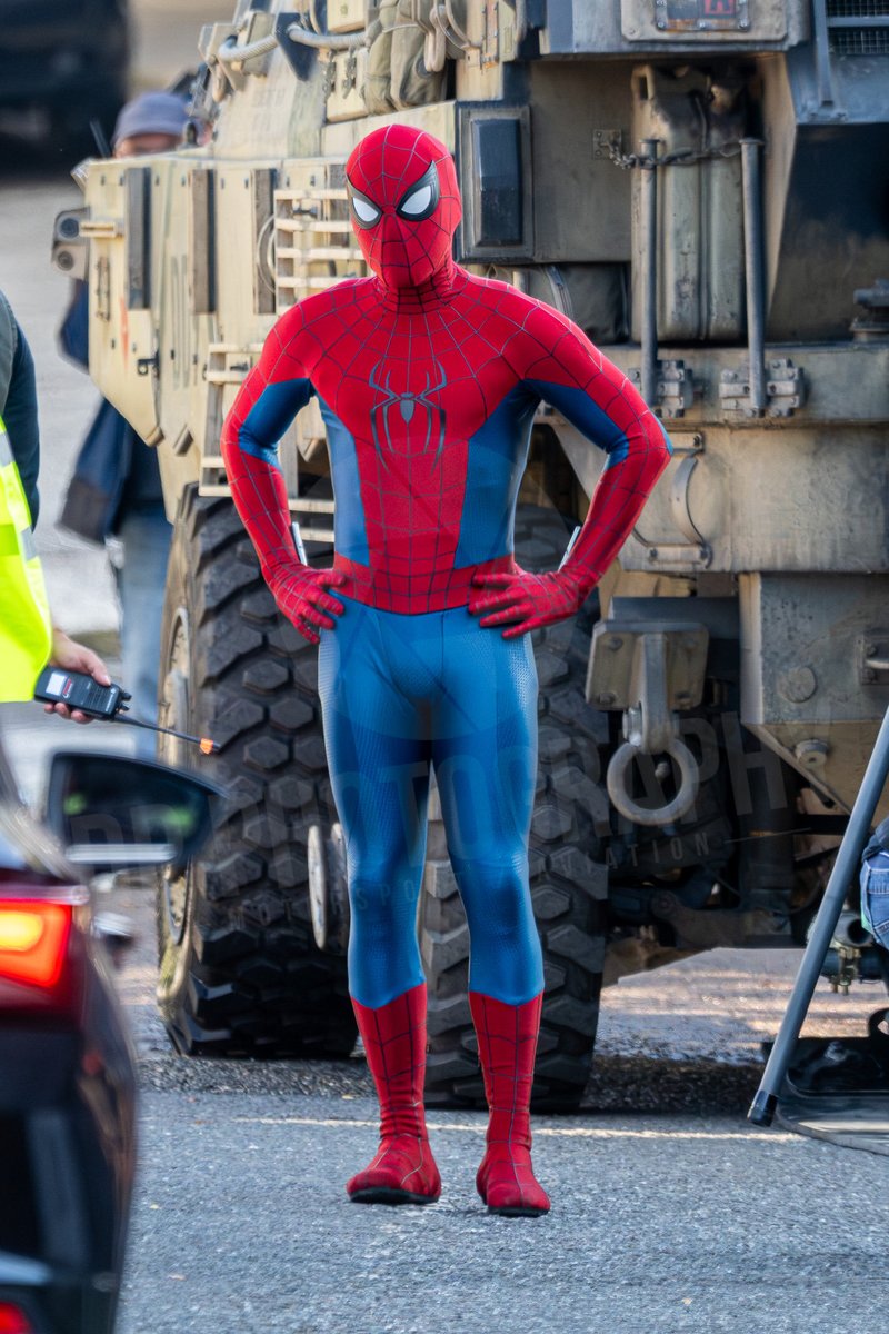 thomsupdates's tweet image. New images from the set of ‘SPIDER-MAN: BRAND NEW DAY’ have surfaced.
📸: @davepotts89
