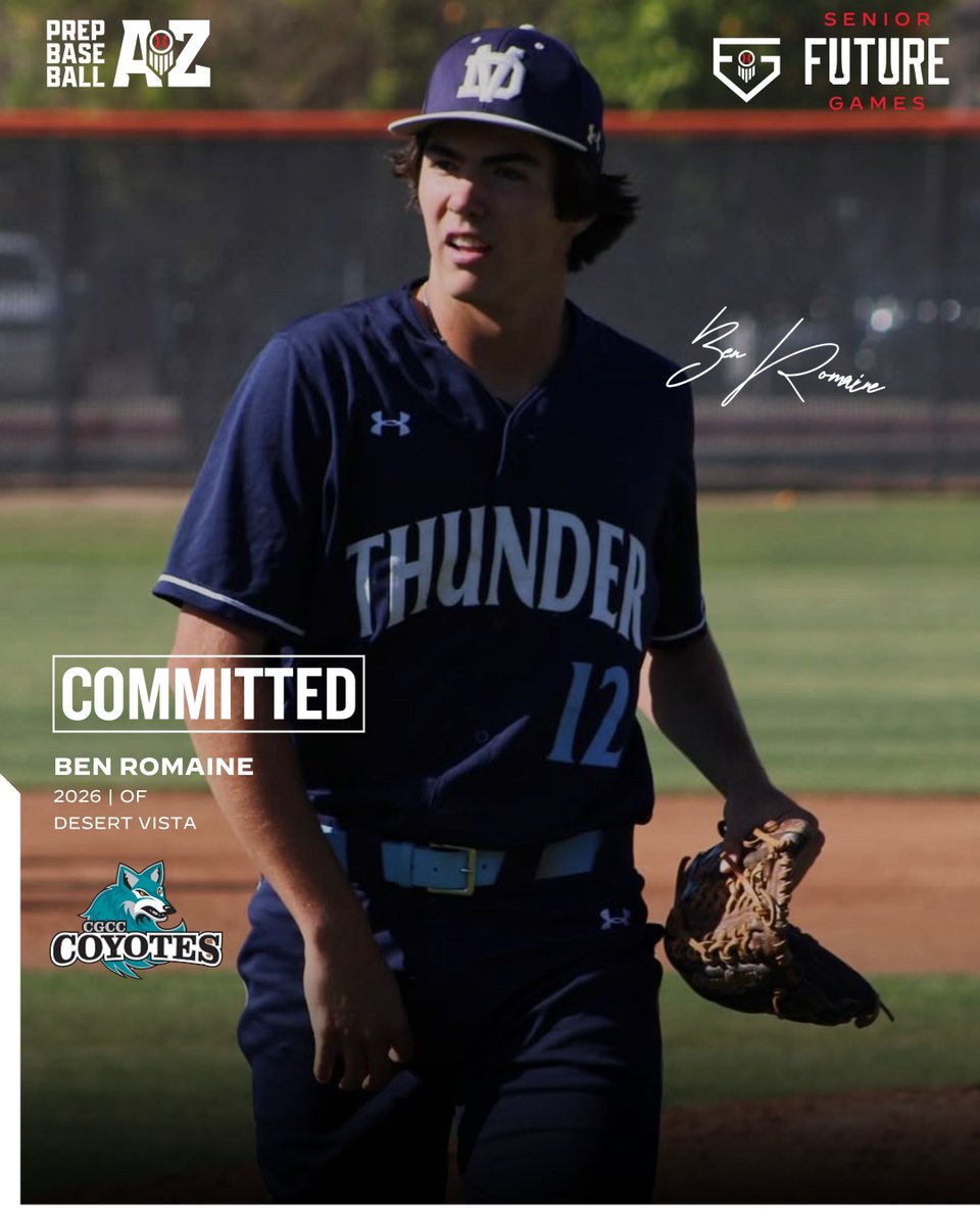 🔮 𝙁𝙪𝙩𝙪𝙧𝙚 𝙂𝙖𝙢𝙚𝙨 𝘾𝙤𝙢𝙢𝙞𝙩𝙢𝙚𝙣𝙩 🔮

'26 OF Ben Romaine has announced his commitment to Chandler Gilbert ‼️.

The 9th #PBSFG25 participant from AZ off the board. Congrats Ben 👏. #BeSeen

𝑷𝒓𝒐𝒇𝒊𝒍𝒆 ➡️: loom.ly/NkAWMbc
𝑪𝒐𝒎𝒎𝒊𝒕𝒎𝒆𝒏𝒕 𝑩𝒐𝒂𝒓𝒅