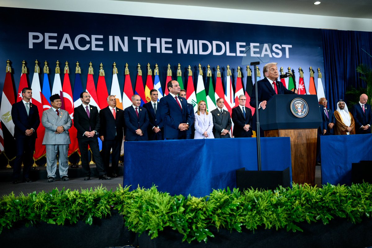 “After years of suffering and bloodshed, the War in Gaza is OVER. Humanitarian aid is now pouring in—including hundreds of trucks loaded with food, medical equipment, and other supplies. Civilians are returning to their homes. The hostages are reuniting with their families. A new