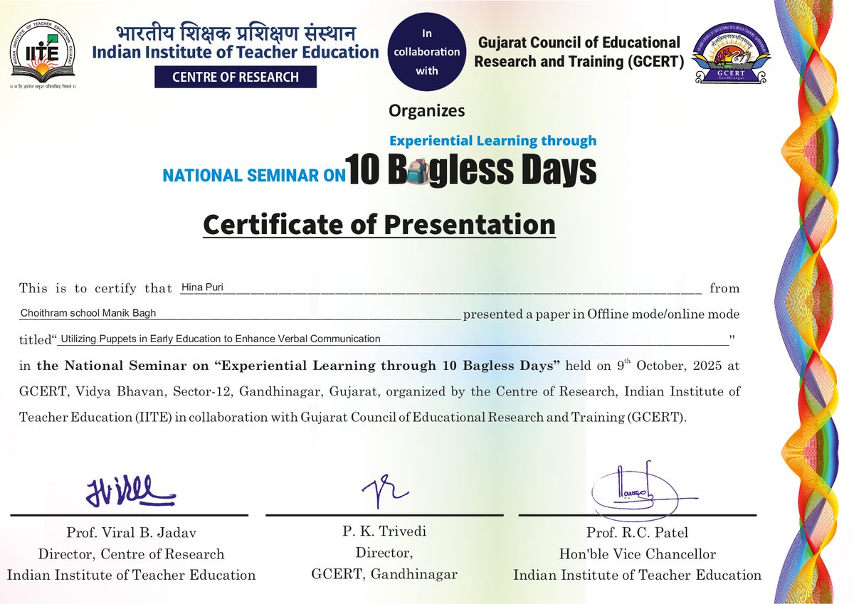 Choithram School tweet media