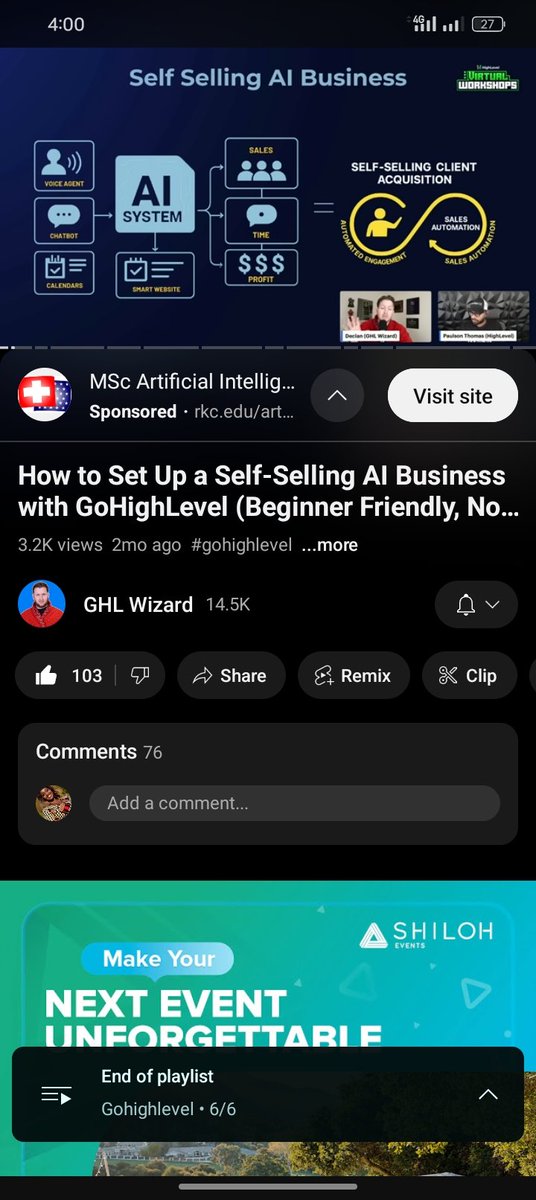 NnennaVirtual's tweet image. Another day to stay awake 
Learning never ends 
I&apos;m learning how more about gohighlevel.

#GoHighLevel