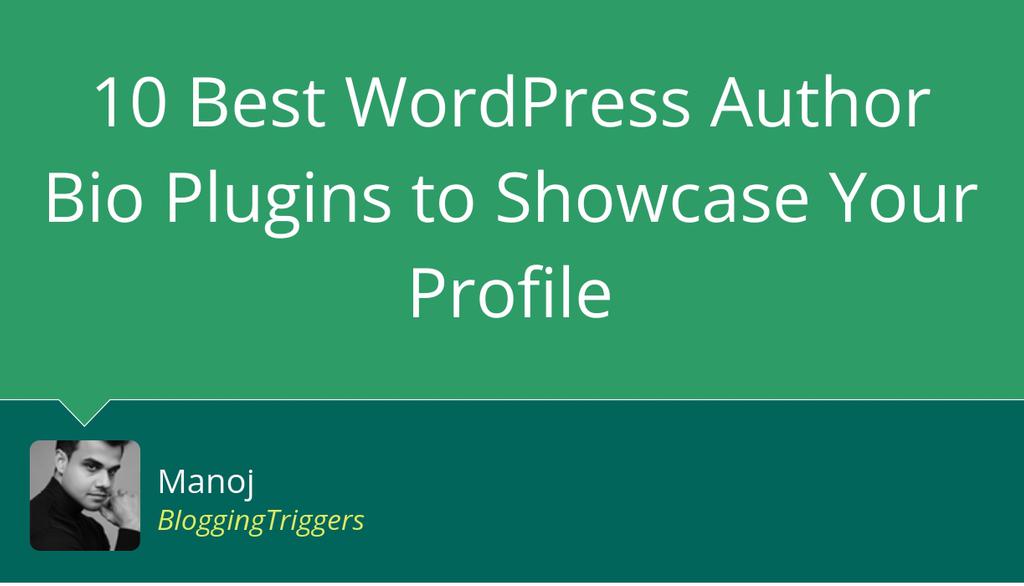 10 Best Author Bio Plugins for WordPress to Boost Credibility #WordPress #Bloggers #WebDesign <a href="/HeartofManoj/">Manoj</a>
lttr.ai/AjyaZ