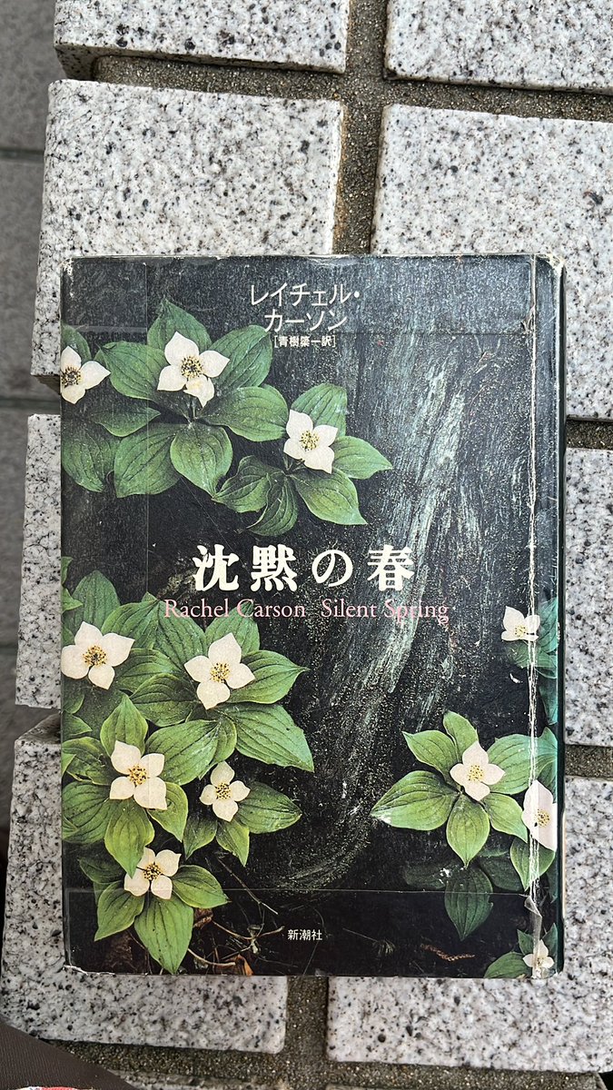 SumiyoshiNaoko's tweet photo. 今更だけど、沈黙の春を読んだ。
1962年に発行された本。化学薬品の危険性を訴えてる。今はこの頃よりはだいぶ化学薬品の危険性が認知されて、対策はされてきてる。安全？安心？かはどこまでもわからないけれど、人間も捨てたもんじゃないなって思った。 https://t.co/KtQaj8B3jN