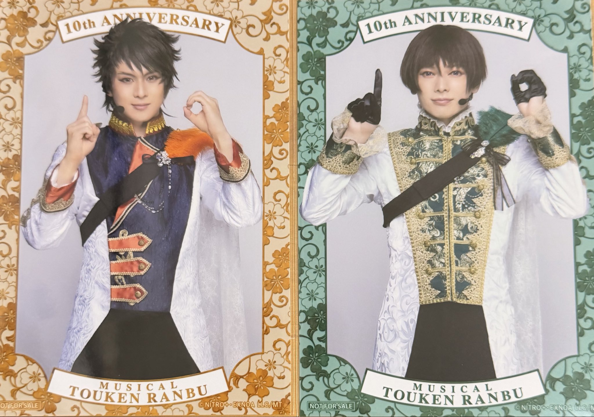 刀ミュ 衣装展 特典 鶴丸国永　刀剣乱舞　シブツタ　TSUTAYA 刀ミュ 衣装展 特典 鶴丸国永 刀剣乱舞 シブツタ TSUTAYA 鶴丸国