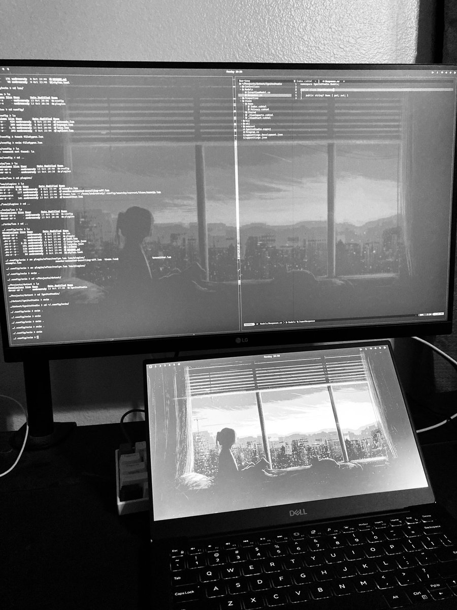 nodevemberJS's tweet image. Had to join the cool kida club and give #omarchy a try