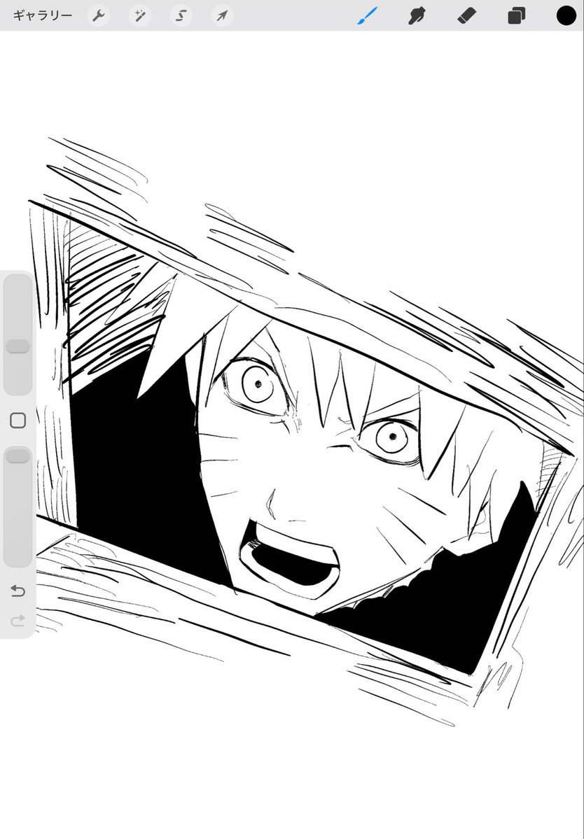 結構好きなナルトス描いた
