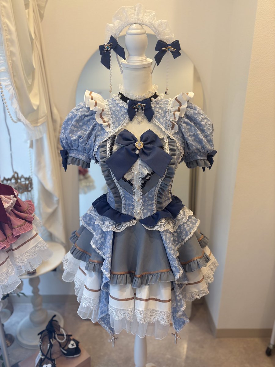 魔法少女-ダマスクローズマジカルプリンセス malymoon メイド 予約】【Mumei着用】-魔法少女-ダマスクローズマジカルプリンセス