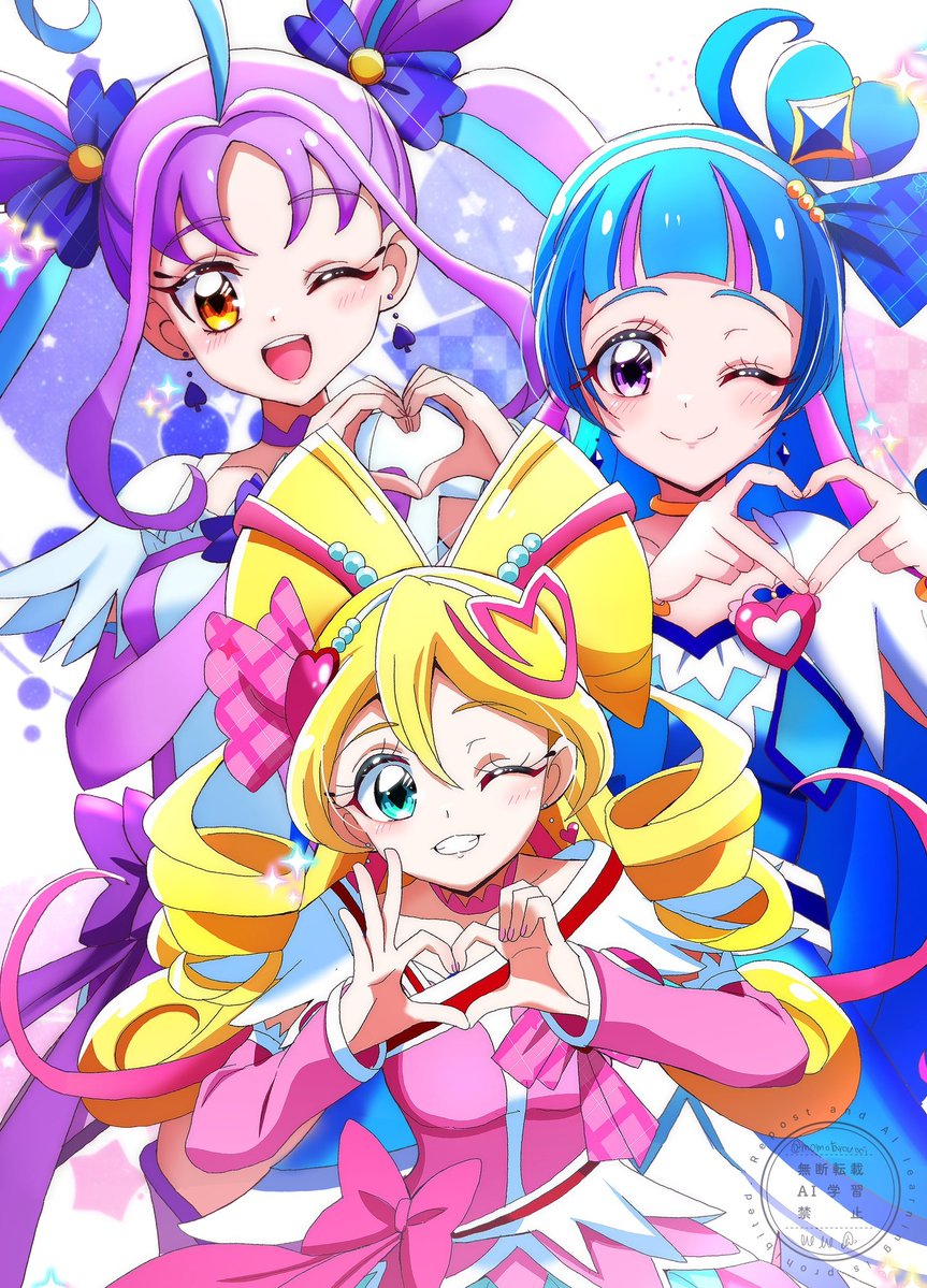 キミプリ×ドキプリコラボ🩷💙💜