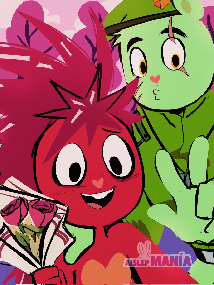 Aislep_'s tweet image. Un poco de Flippy x Flaky. 🗣️‼️‼️‼️

#HTF #htffanart #flippy #flaky #flippyxflaky #happytreefriends #happytreefriendsfanart