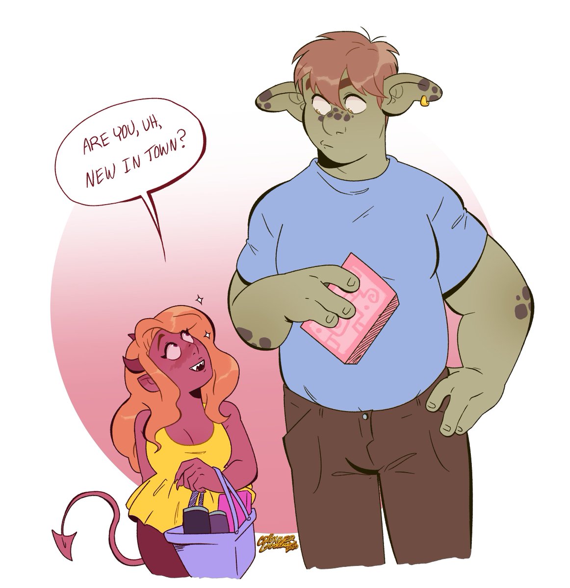 ✨Troll In The Grocery Store✨  

Full Minicomic 