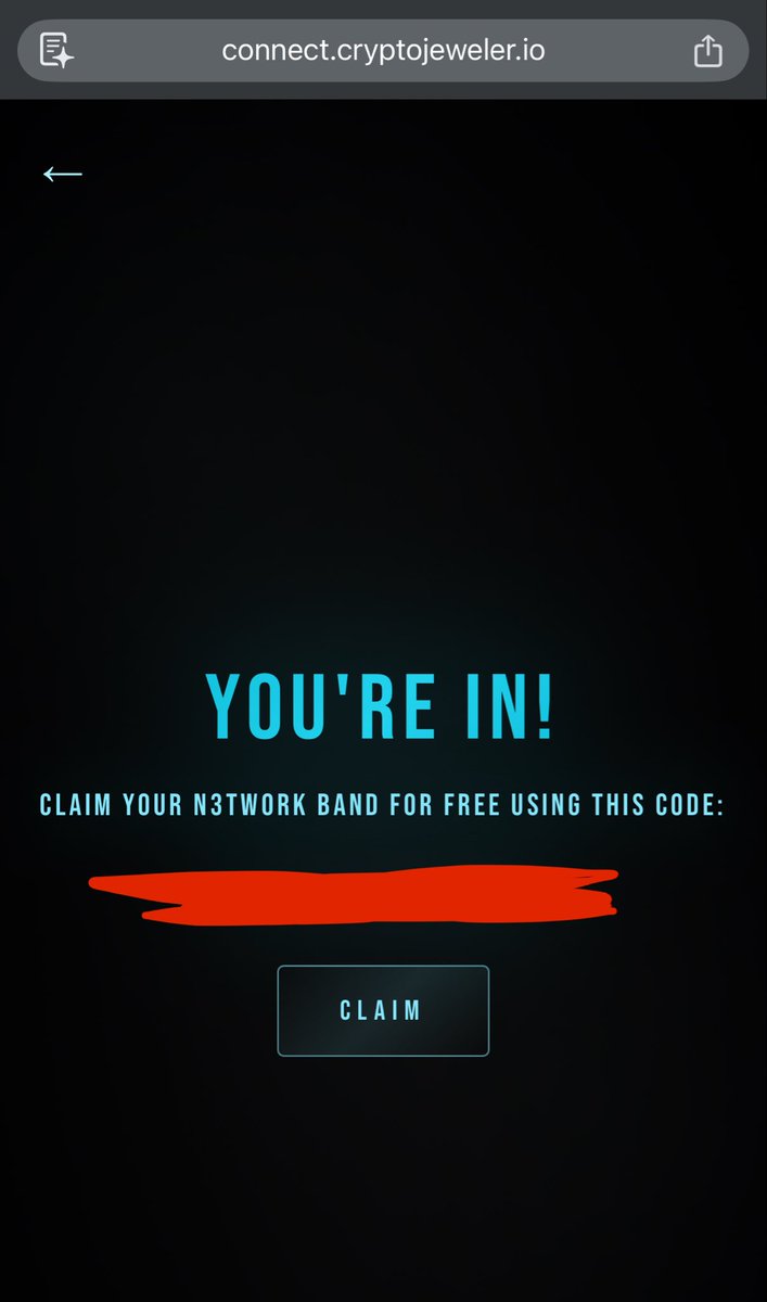 The Network is a beautiful thing 😬