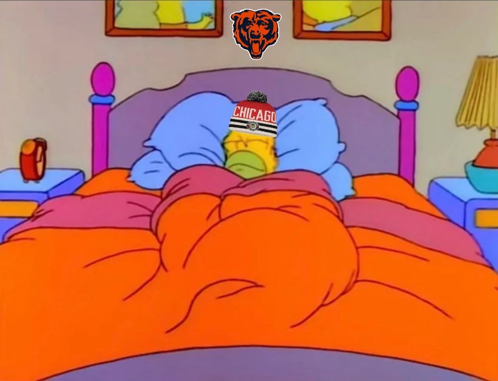 OviClapBomb's tweet photo. BEARS WIN

BLACKHAWKS WIN

GOODNIGHT CHICAGO 🔥 https://t.co/P7W412nPF6