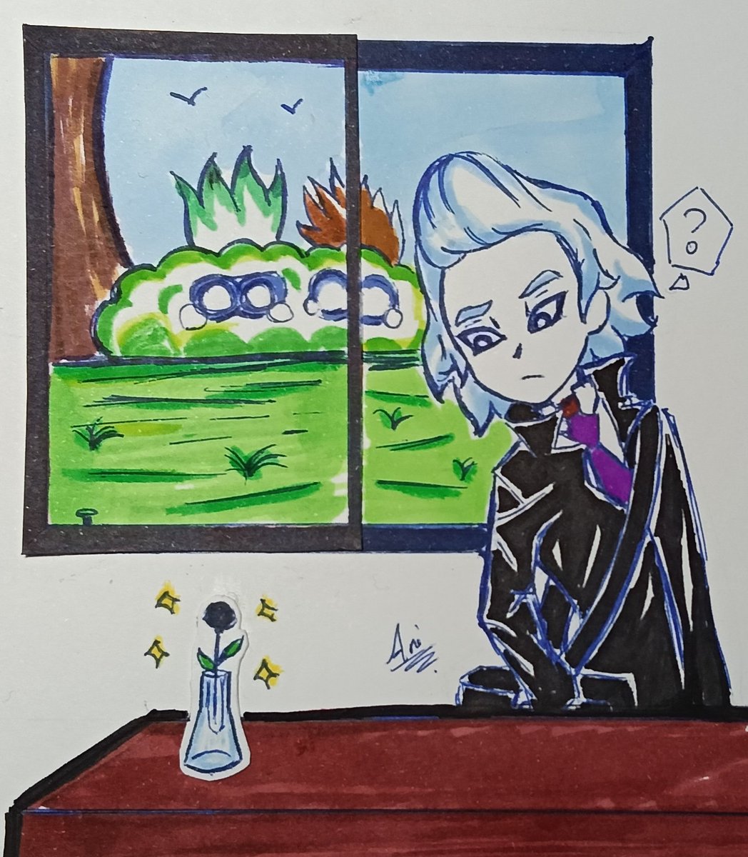 Ancrist_08's tweet photo. Day 1: Secret Admires
Xeno is a substitute teacher. Despite his eccentric personality, he has earned the favor of his students thanks to his vision and passion for science
A certain genius boy can’t take his eyes off his teacher.
🚀✖️
#SenXen #senxensenweek #千ゼ #DrSTONE https://t.co/ST2KXRgv13