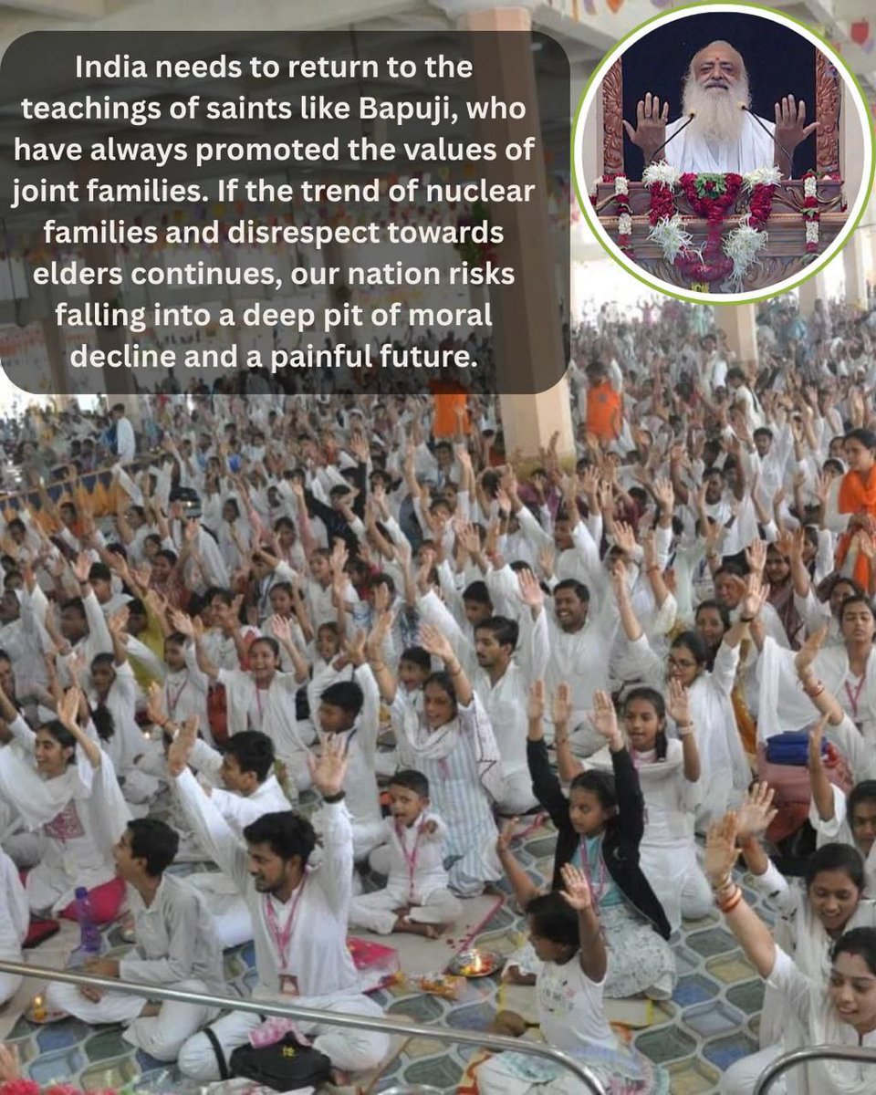 karamramadevi (@karamramadevi73) on Twitter photo <a href="/Asharamjiashram/">Sant Shri AsharamJi Ashram</a> ji, 
Sant Shri Asharamji Bapu ने बताया कि जब हम बच्चों को अच्छे संस्कार देंगे तो हमारे अंदर भी अच्छे संस्कार आयेंगे।
 बच्चों को महानता के संस्कार, अपनी योग्यताओं को विकसित करने के अवसर सहज में ही मिल जाते हैं। और उनका #HolisticGrowth होता है।
Life Skills <a href="/Asharamjiashram/">Sant Shri AsharamJi Ashram</a> ji, 
Sant Shri Asharamji Bapu ने बताया कि जब हम बच्चों को अच्छे संस्कार देंगे तो हमारे अंदर भी अच्छे संस्कार आयेंगे।
 बच्चों को महानता के संस्कार, अपनी योग्यताओं को विकसित करने के अवसर सहज में ही मिल जाते हैं। और उनका #HolisticGrowth होता है।
Life Skills