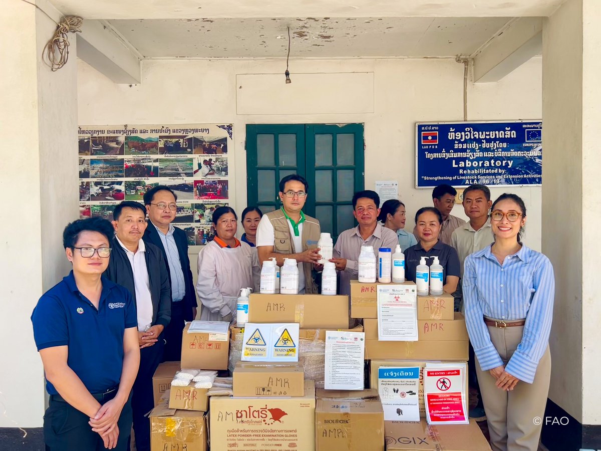 FAO in Lao People's Democratic Republic tweet media