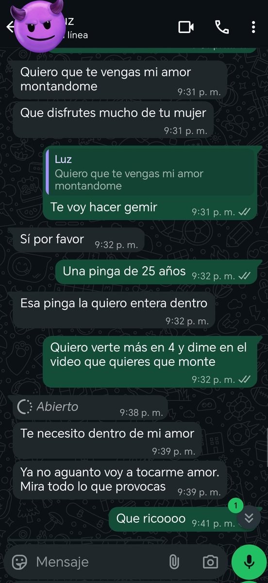 Listo una madura para darle pinga, pronto se viene video.