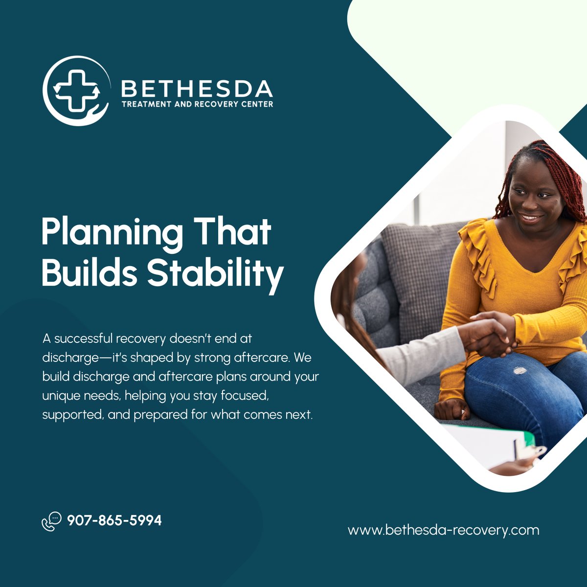 bethestreatment's tweet image. 📋 Aftercare is where lasting change begins. 🌱 We create discharge plans that give you structure, stability, and real-world support after treatment.

🙌 Let’s map out the next step—together. 

#AnchorageAK #AddictionRecoveryCenter #AftercareSupport #RecoveryPlanning